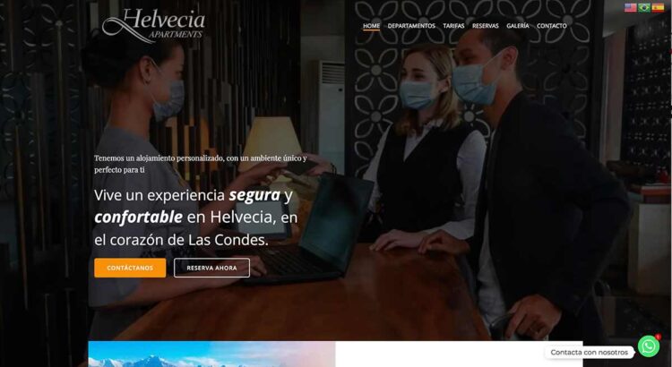 Helvecia, Apart hoteles en Santiago