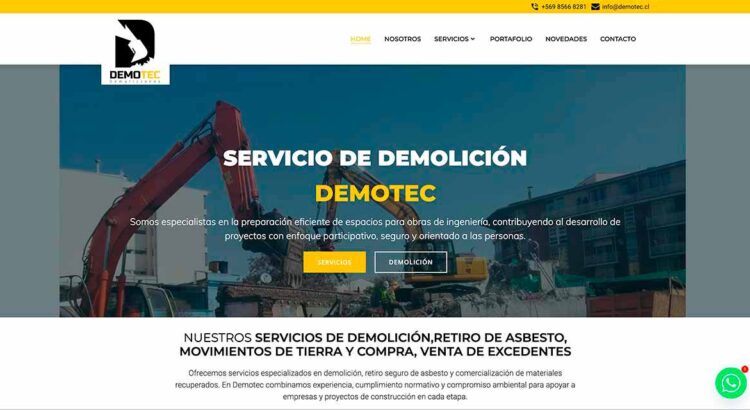 Empresas de servicios de demoliciones